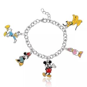 Mickey Mouse And Friends Charm Bracelet